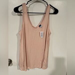 Blush tank top